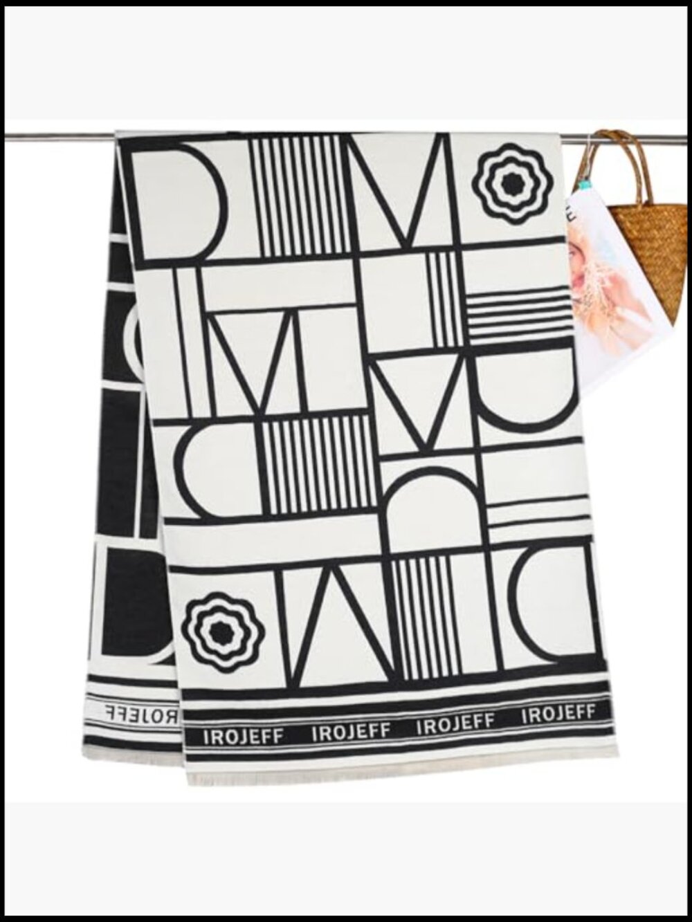 Silky Cashmere Pashmina Shawl Wrap Reversible Poncho Cape Elegant Evening Wear - Picture 4 of 7